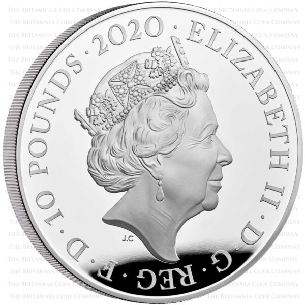 5 OZ Great Engravers - 2020 - Three Graces - Five Ounce Silver Proof - Polierte Platte – Bild 2