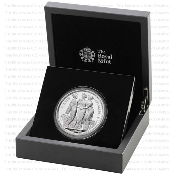 5 OZ Great Engravers - 2020 - Three Graces - Five Ounce Silver Proof - Polierte Platte – Bild 3