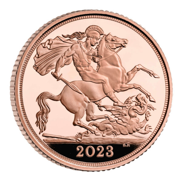 The Coronation of His Majesty Proof - King Charles III - Sovereign 2023 - GOLD - 575 Limited – Bild 3