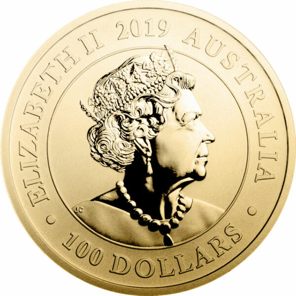 Schwan 2019 - 1 OZ Gold - Stempelglanz – Bild 2