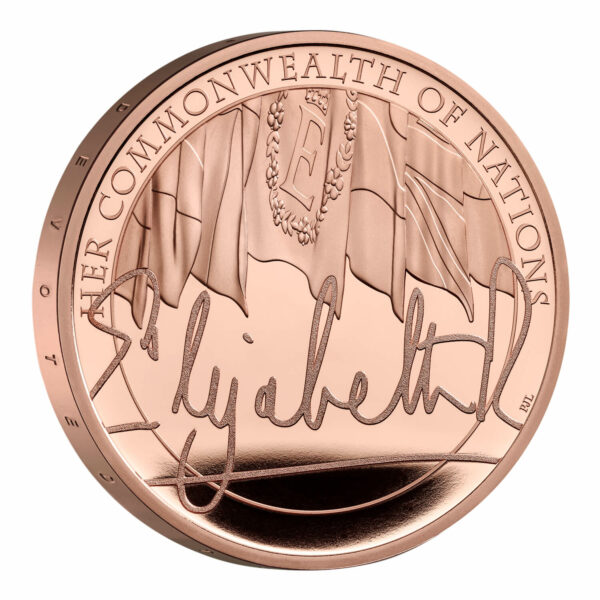 The Queen´s Reign - The Commonwealth of Nations 2022 - Royal Mint - £5 Pounds - GOLD - Polierte Platte