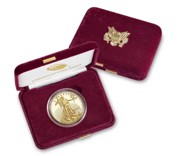 American Gold Eagle - Lady Liberty PP 2021 Type 1 - 1 OZ GOLD - 50 $ - Polierte Platte – Bild 5