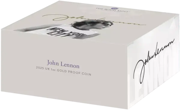 John Lennon 2025 - Music Legends - 1 OZ GOLD - 100 POUNDS - Proof – Bild 4