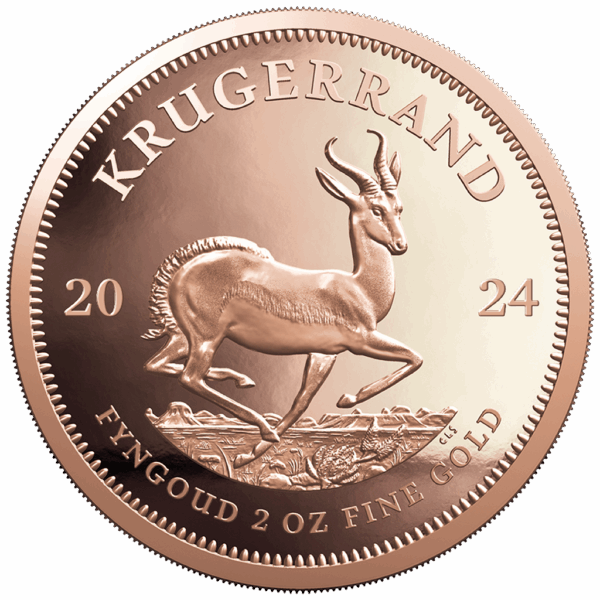 Krügerrand 2024 Piedfort - 2 OZ GOLD - Proof